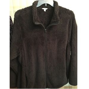 Black Fluffy Sweater